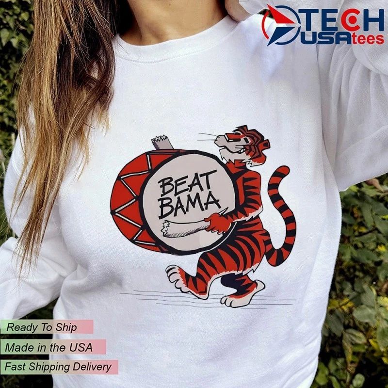 Auburn Tigers beat Bama mascot shirt