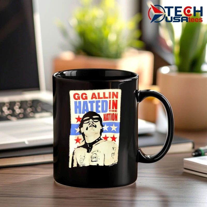 GG Allin hated in The Nation shirt