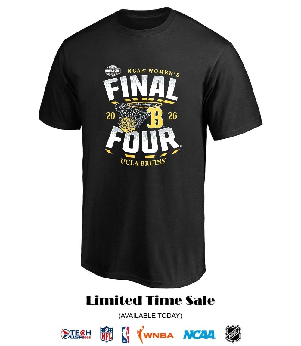 2026 NCAA Women’s Basketball Final Four UCLA Bruins The Net shirt