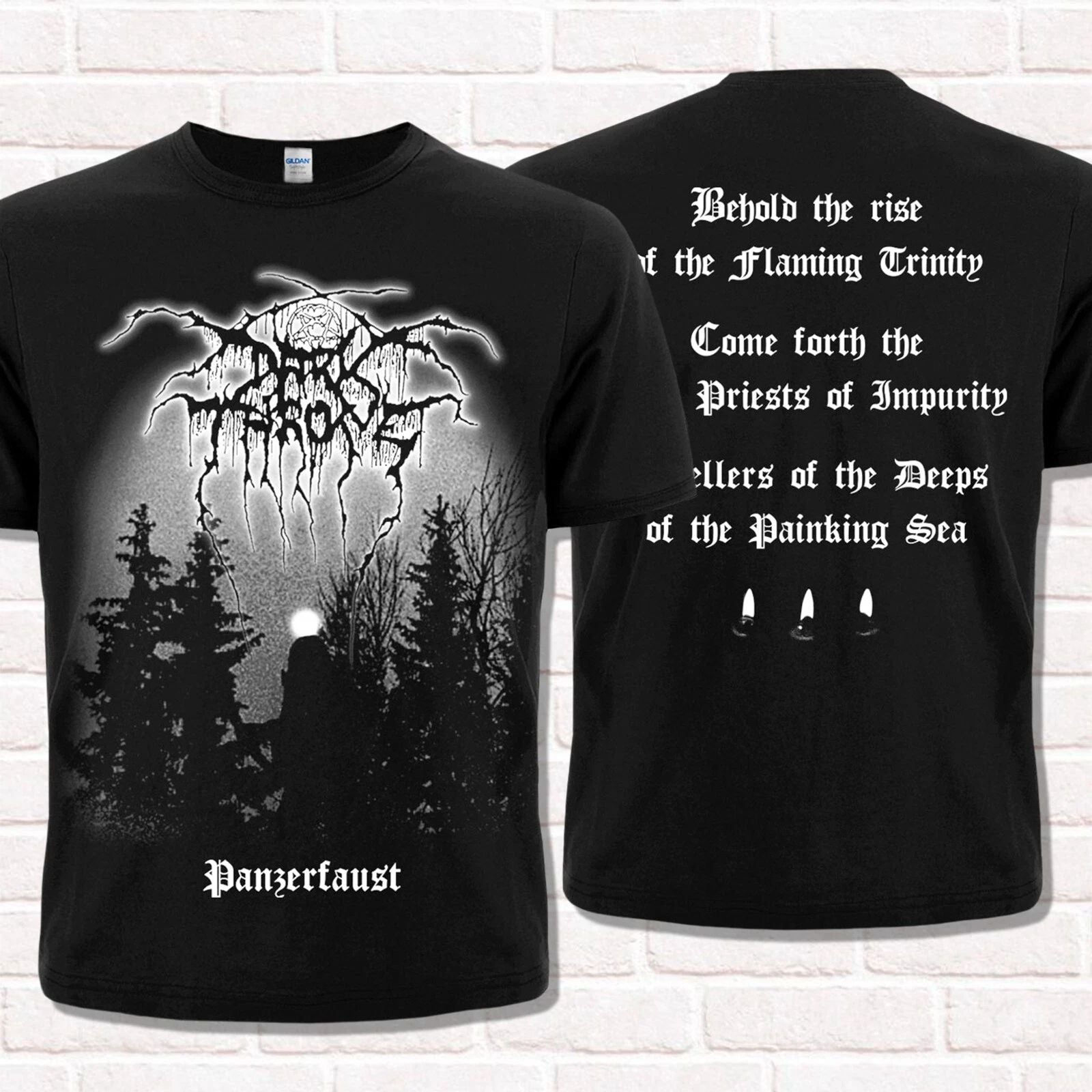 Darkthrone "Panzerfaust" T-Shirt (1995). True Norwegian Black Metal