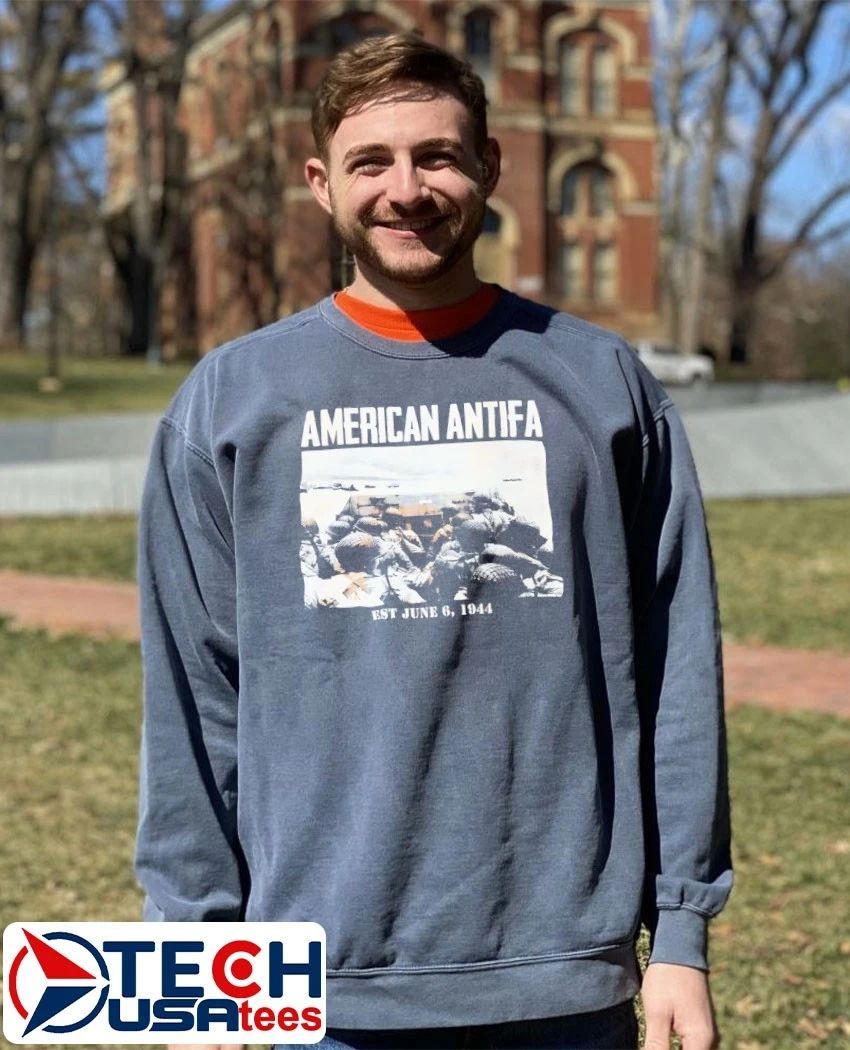 American Antifa est June 6 1944 shirt