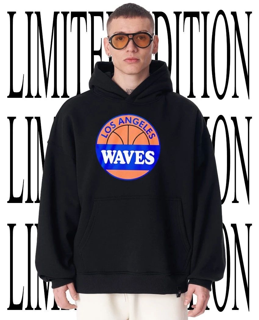 Los Angeles Waves Basketball logo t-shirt