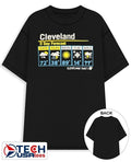Cleveland 5 day forecast weather shirt