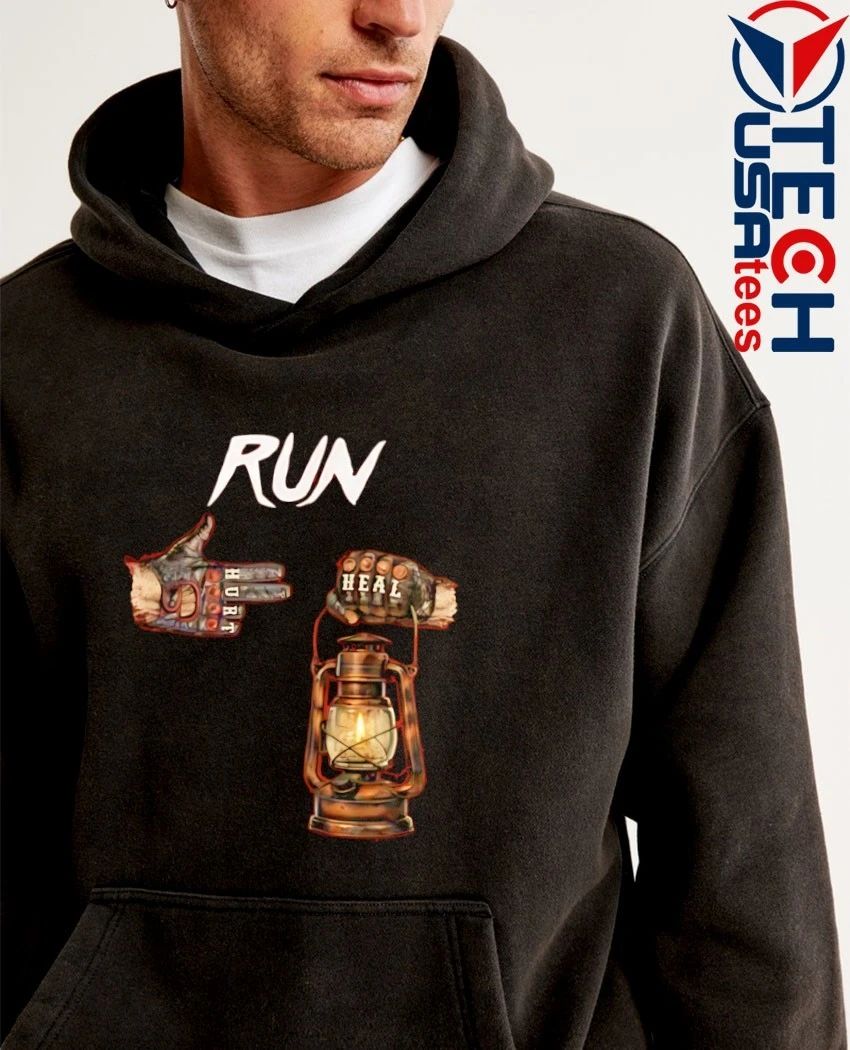 Run hurt heal shirt