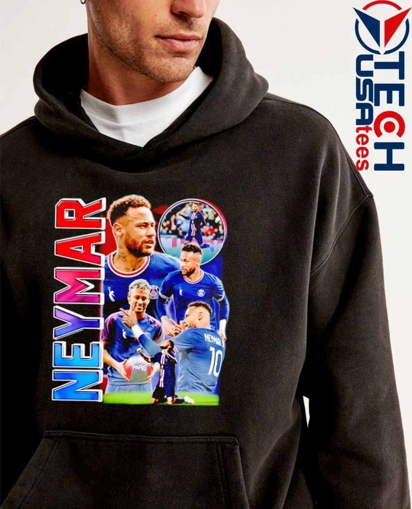 Neymar Paris Saint-Germain Soccer graphic shirt