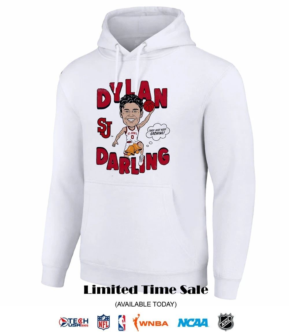 St. John’s Red Storm Basketball Dylan Darling they just keep growing shirt