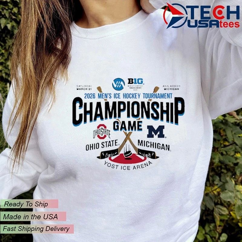 2026 Big Ten Hockey Championship Game Head To Head shirt by bigtenstore