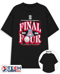 Arizona Wildcats 2026 NCAA Division I Men’s Basketball Final Four shirt by shopncaasports