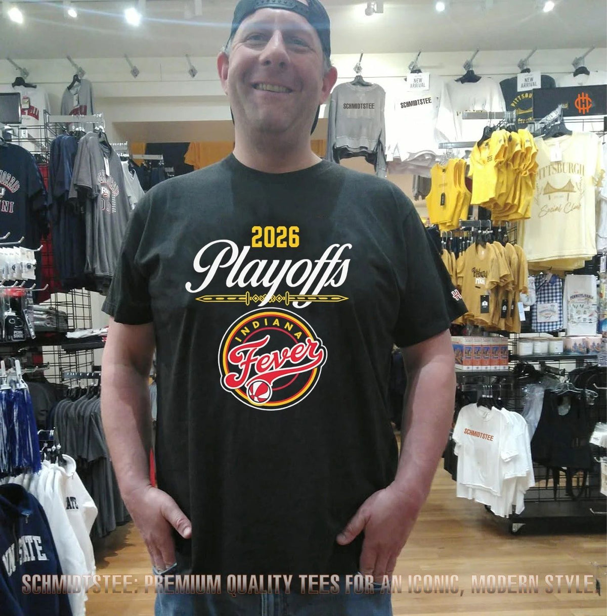 2026 WNBA Playoffs Indiana Fever logo shirt