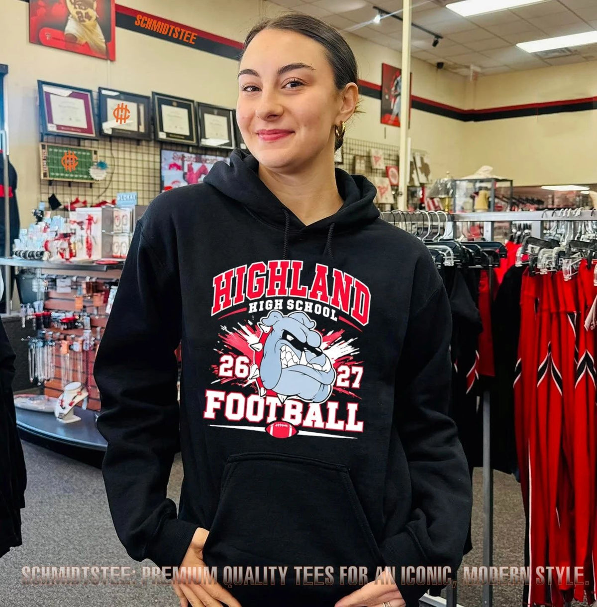 Sam LaPorta Highland High School 26 27 Football shirt
