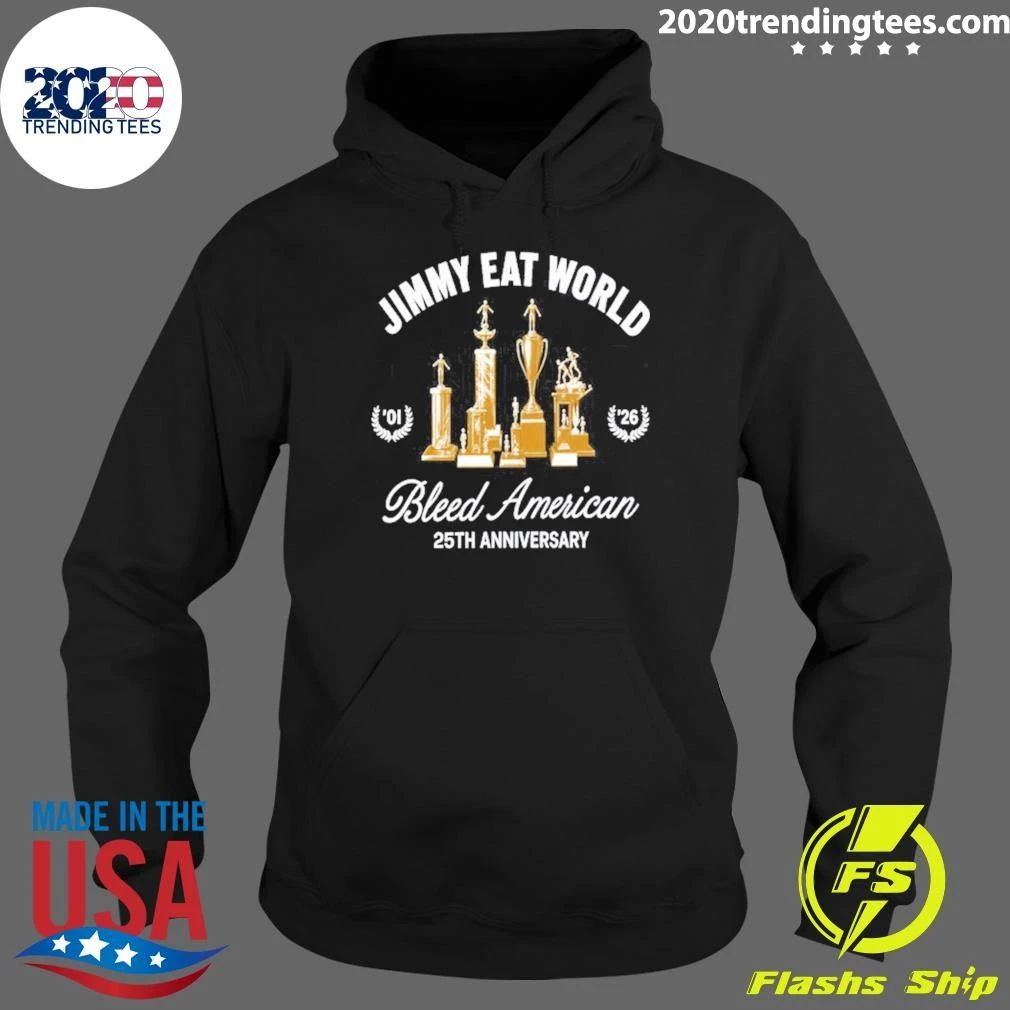 Funny Jimmy Eat World Morrison Bleed American 25th Anniversary 2026 Tee Shirt