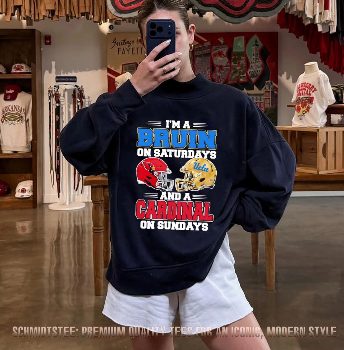 I’m a Bruin on Saturdays and a Cardinal on Sundays shirt