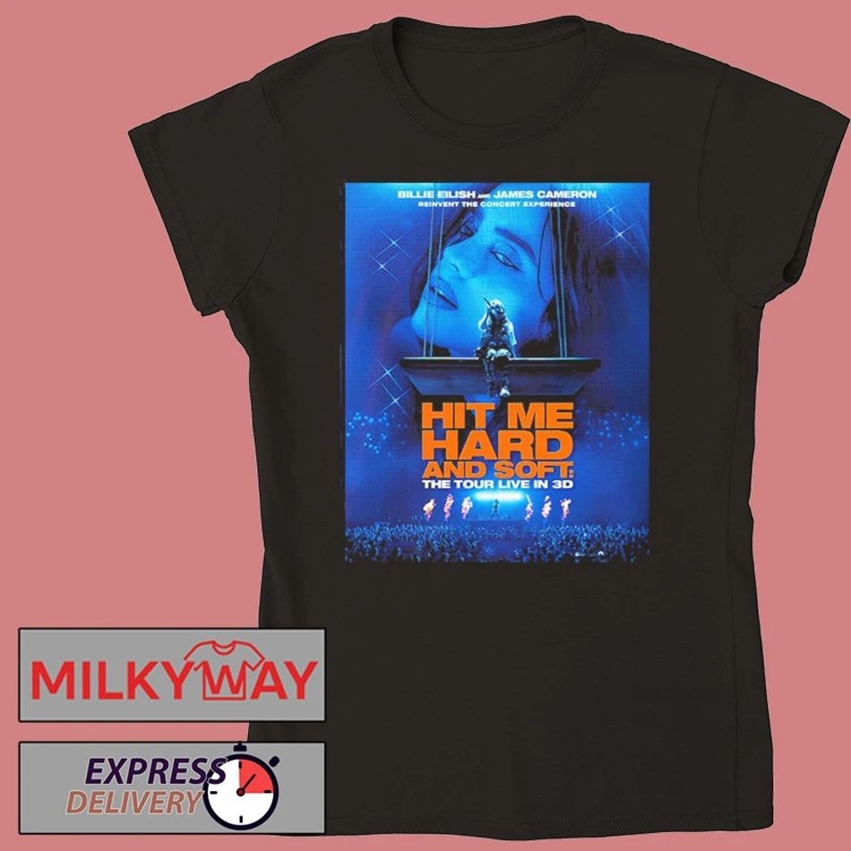 Billie Eilish New Poster Hit Me Hard And Soft The Tour Live In 3D Movie On May 8 2026 shirt