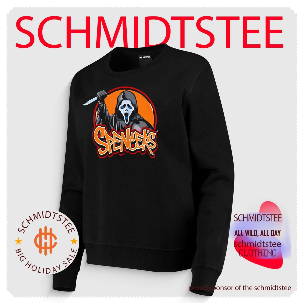 Ghost Face Spencer Halloween 2026 shirt