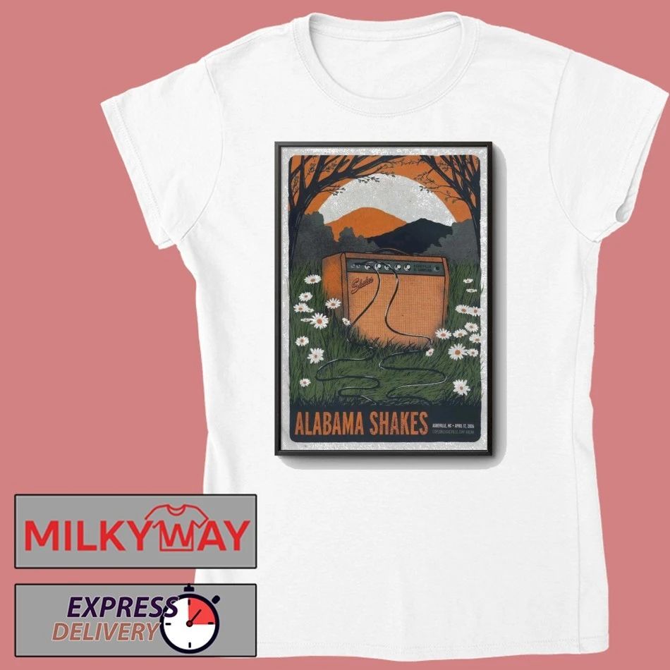 Apr 17 2026 Alabama Shakes Asheville NC Poster shirt