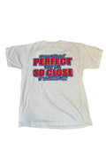 Jerzees Heavyweight Blend Men's White Cotton Blend Graphic Quote M T-Shirt