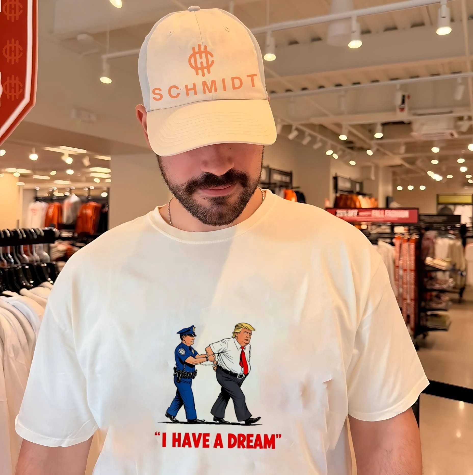 I have a dream Trump got caught graphic shirt