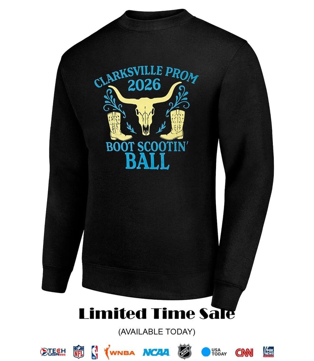 Clarksville Prom Boot Scootin’ Ball 2026 shirt