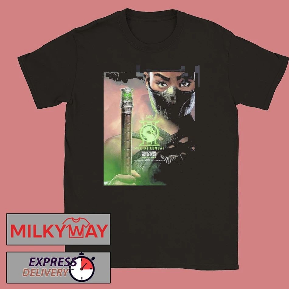 Mortal Kombat II Movie Exclusive Jade Character Poster T-Shirt
