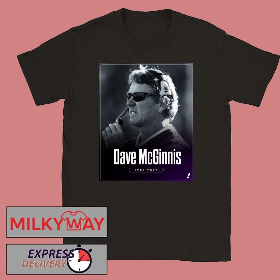 Rip Dave McGinnis 1951 2026 Shirt