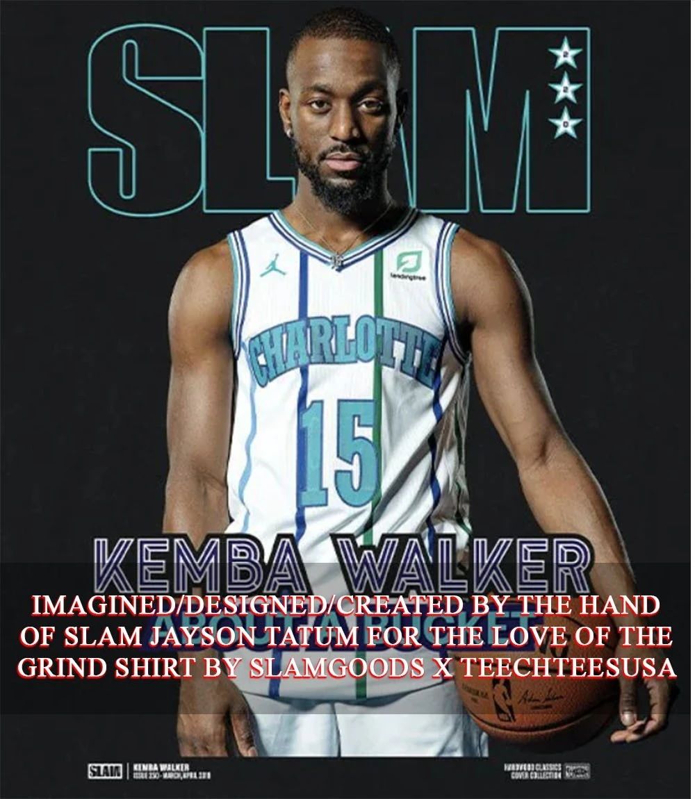 SLAM Kemba Walker about a bucket shirt by slamgoods