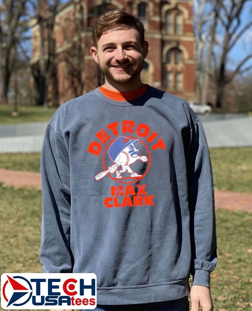 Max Clark Detroit Tigers Baseball Buddies shirt