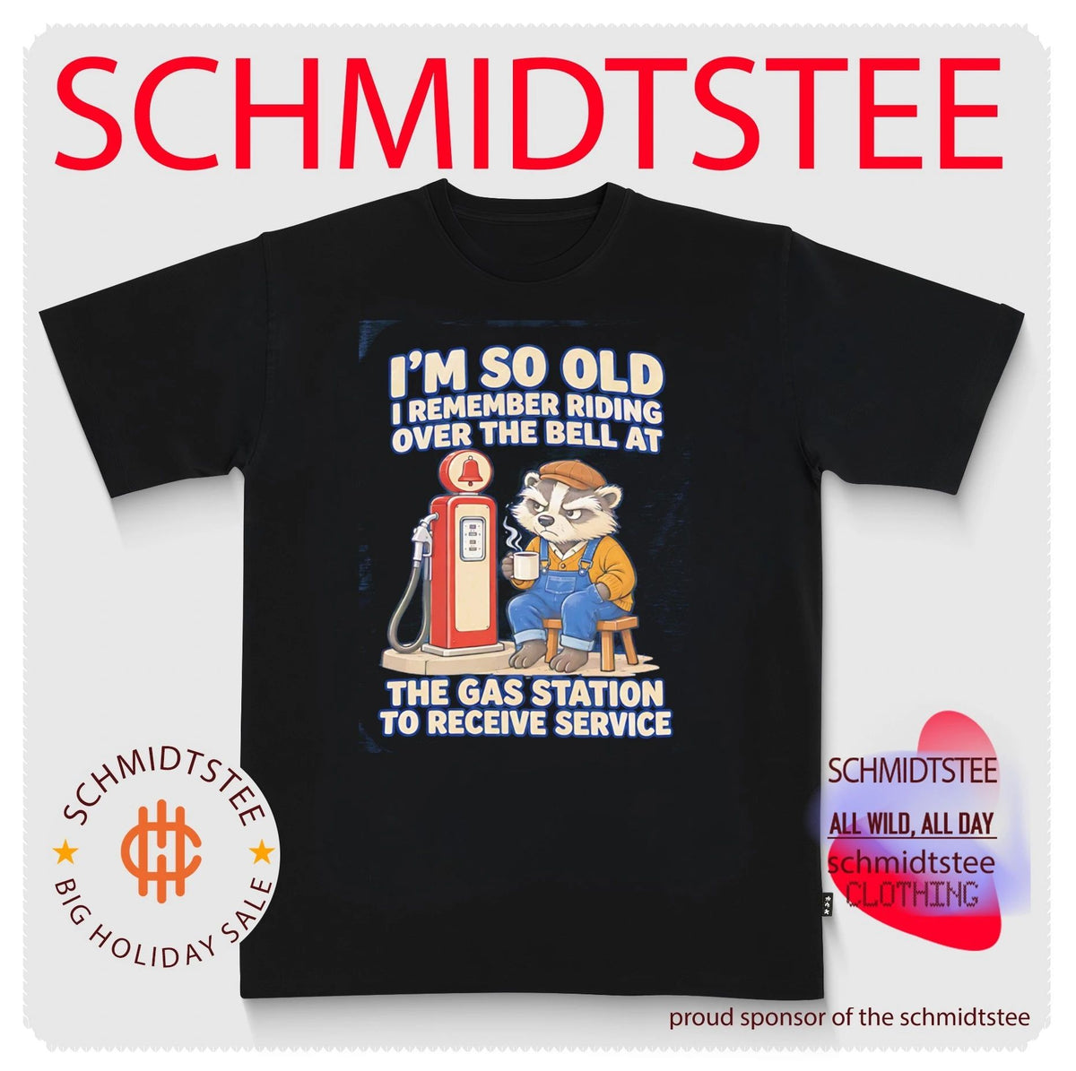 I’m So Old I Remember Riding over the Bell at the Gas Station to Receive Service shirt