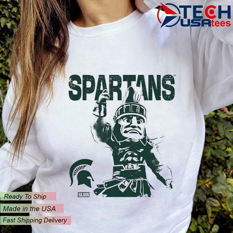 Michigan State Spartans mascot mode vintage shirt