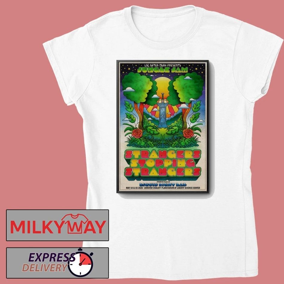 Strangers Stopping Strangers 5 14-5 15 2026 Jersey City NJ Poster shirt