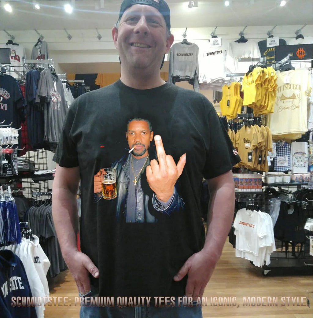 Training Day Denzel Washington middle finger shirt