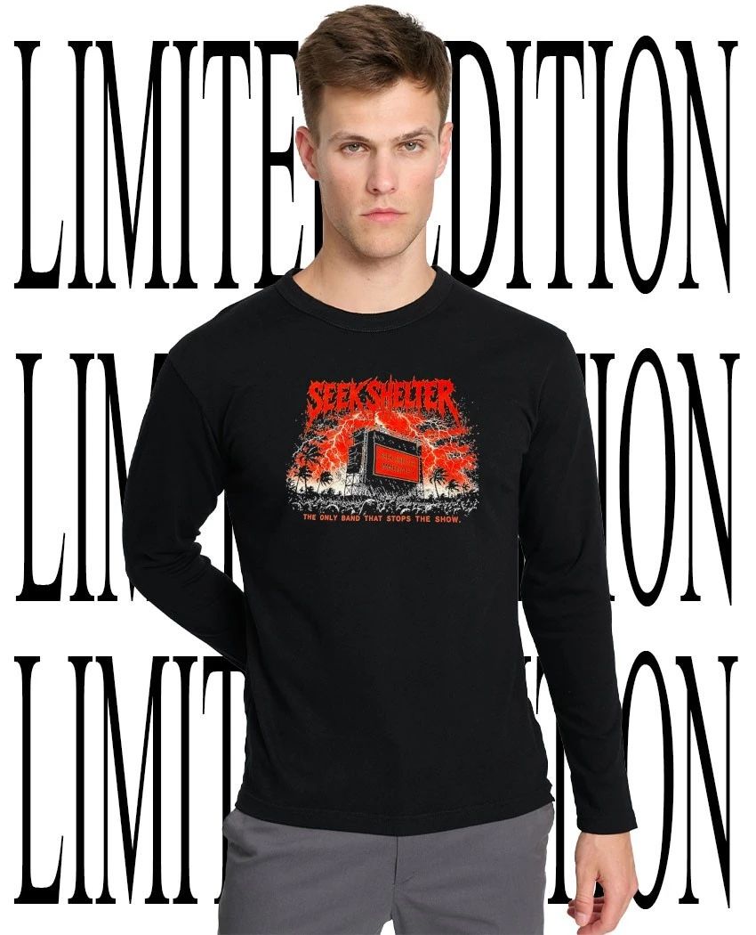 Seek Shelter the only band that stops the show shirt