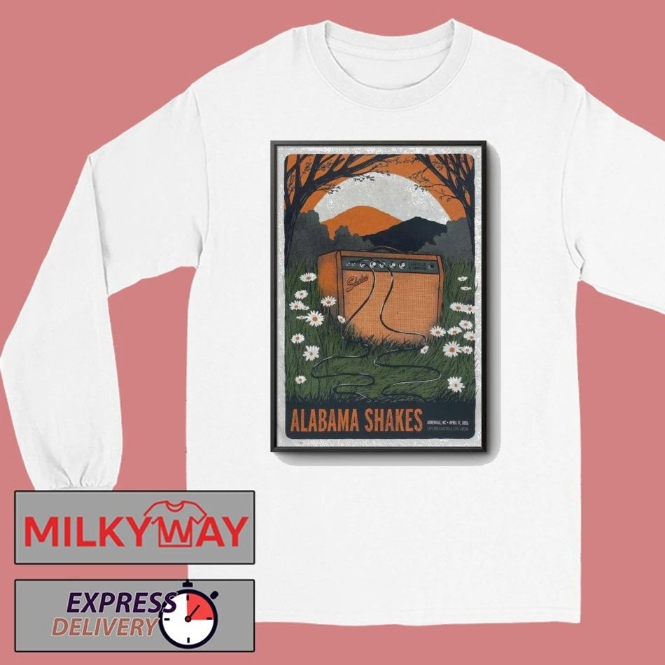 Apr 17 2026 Alabama Shakes Asheville NC Poster shirt