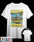 Michigan Wolverines 2026 NCAA Men’s Basketball Final Four Bound Bus The Road To The Indianapolis shirt