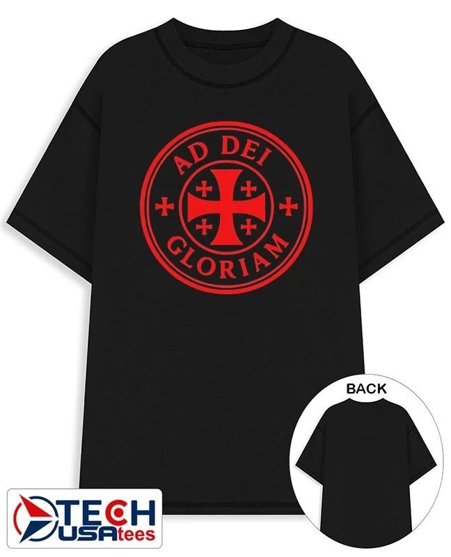 Ad Dei Gloriam logo shirt
