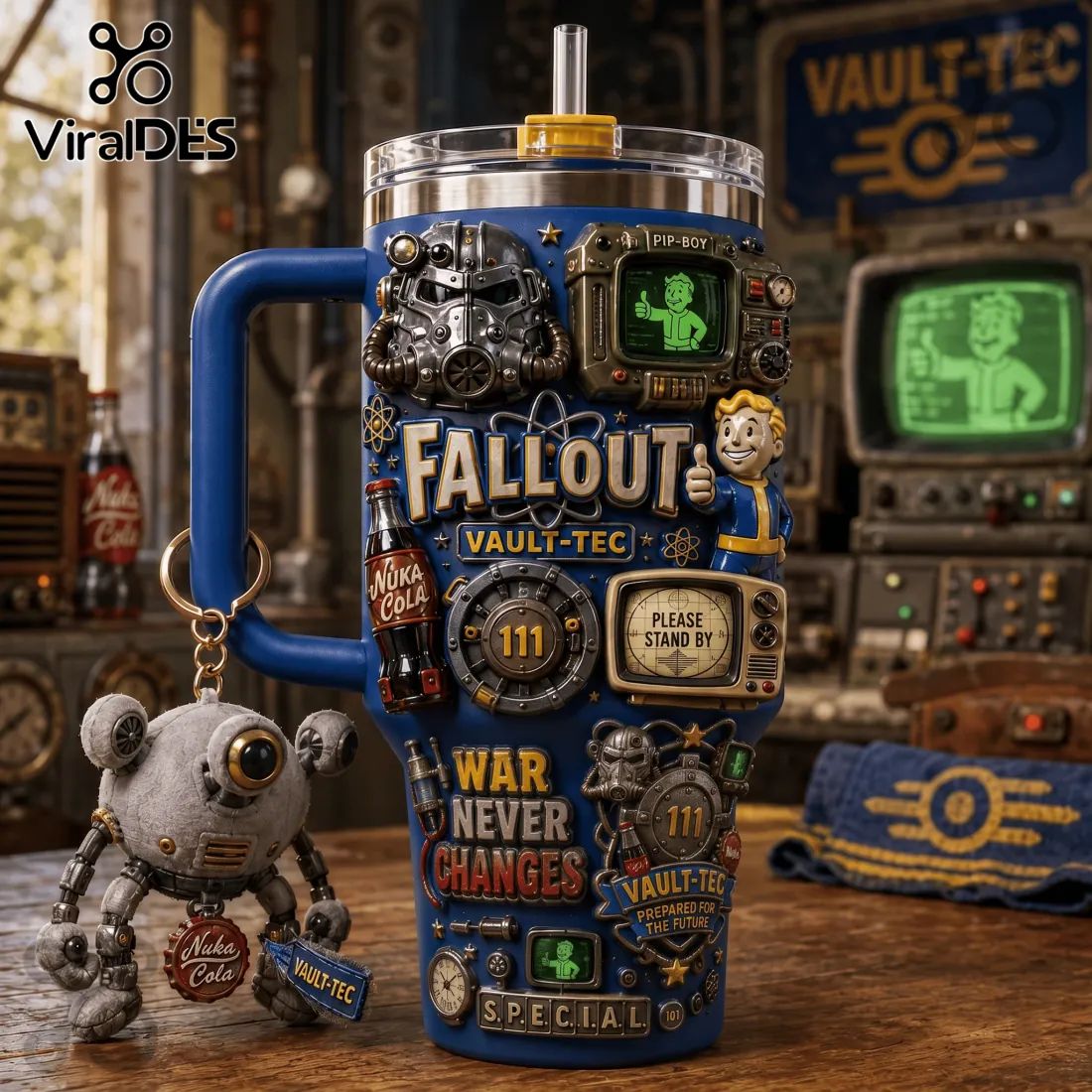 Fallout 111 Vault-Tec 40oz Stanley Tumbler