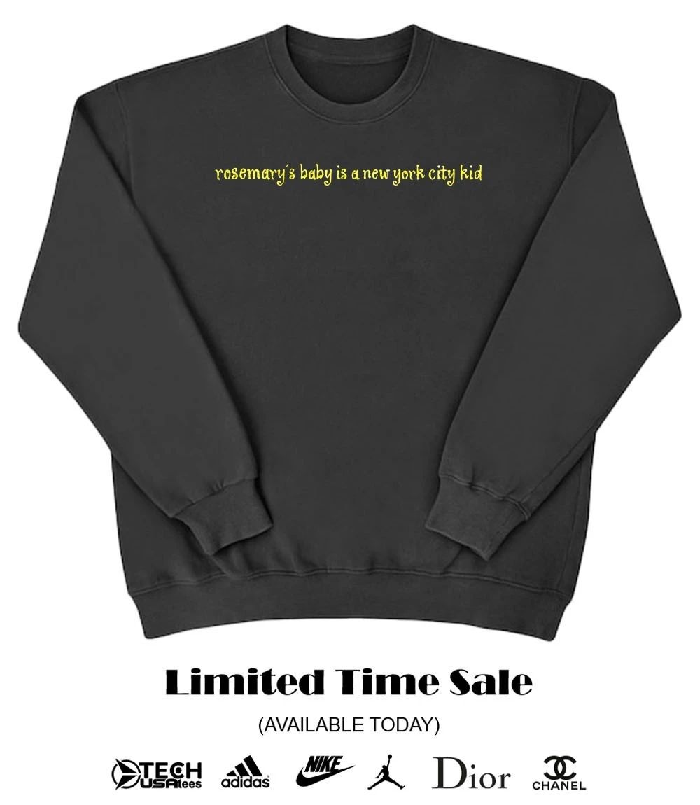 Rosemary’s baby is a New York City kid shirt