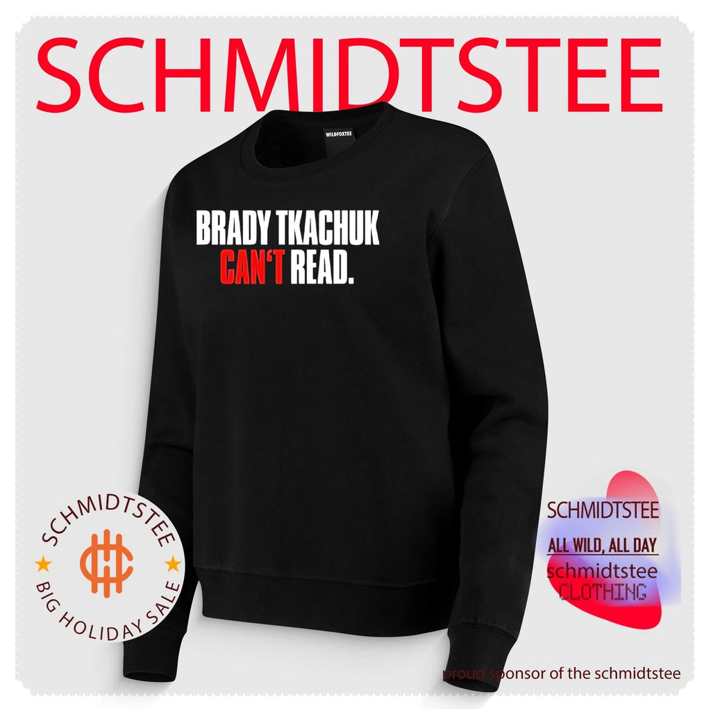 Brady Tkachuk Can’t Read Hockey Shirt