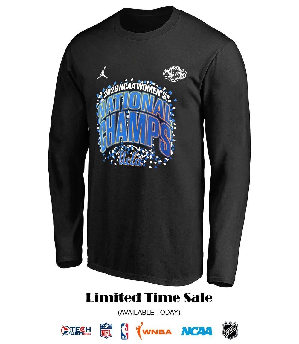 Final Four UCLA Bruins 2026 NCAA Women’s Basketball National Champs shirt
