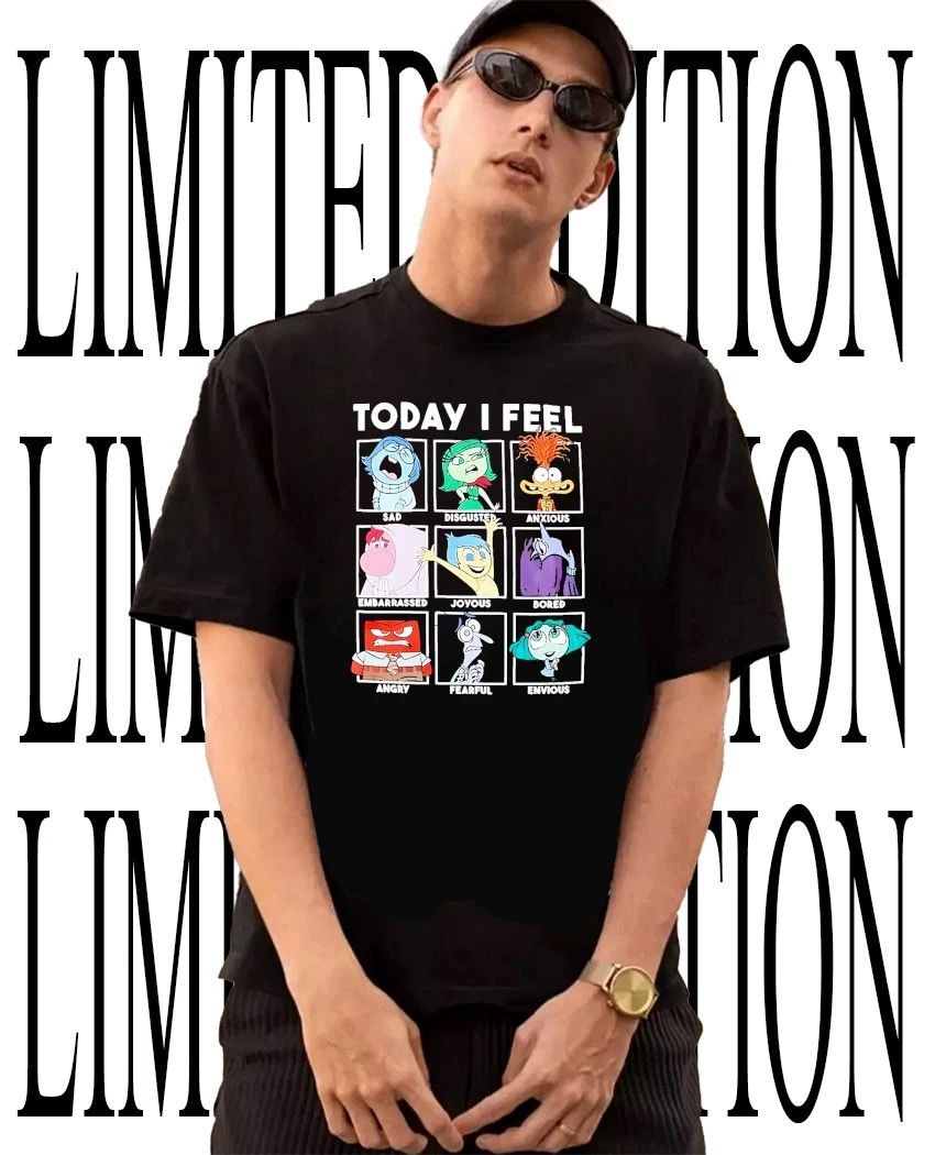 Today I feel Inside Out emotions shirt