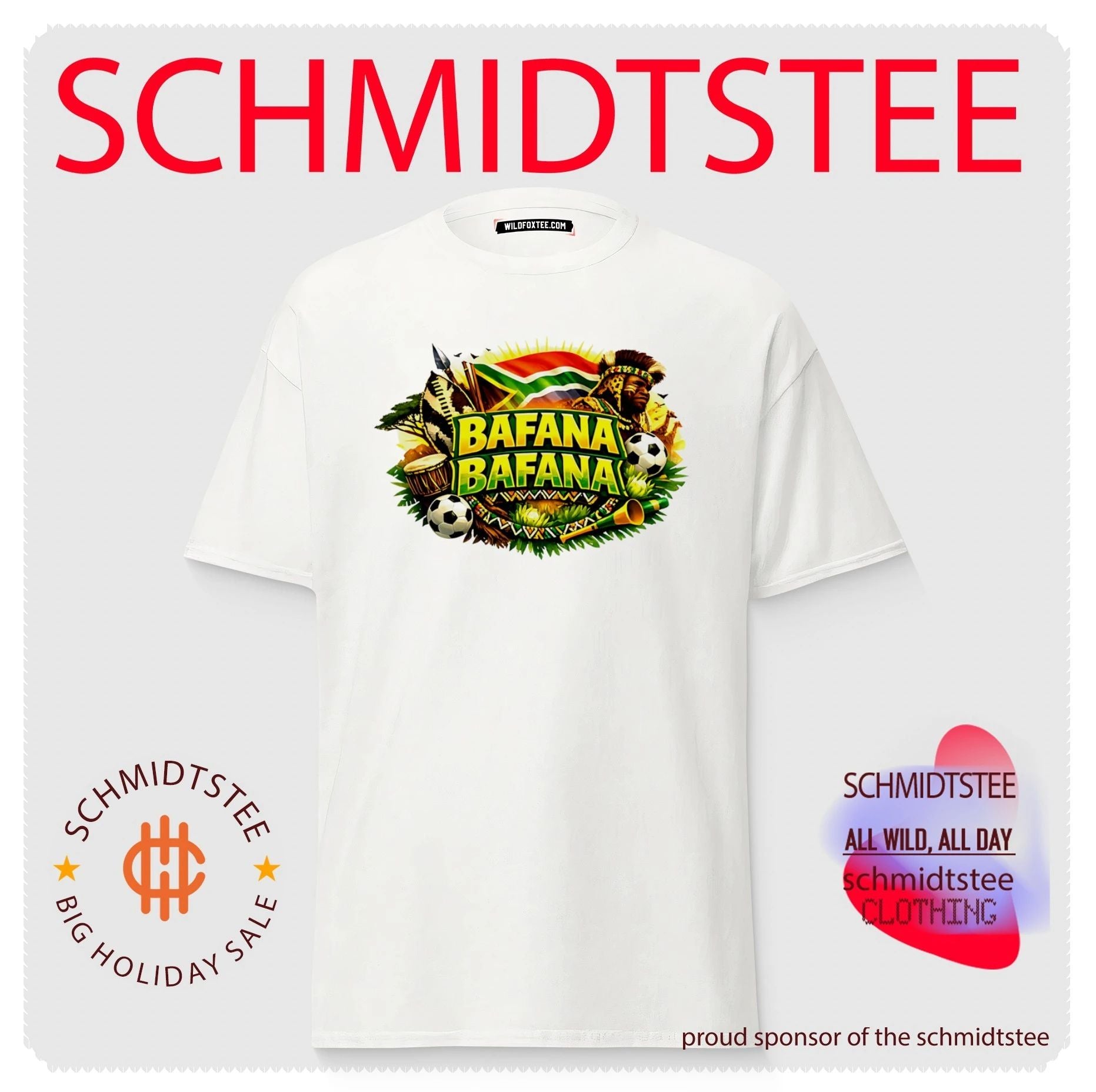 South Africa Bafana Bafana graphic shirt
