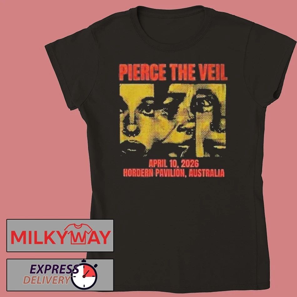 Pierce The Veil I Cant Hear You World Tour On April 10 2026 At Hordern Pavilion Australia shirt