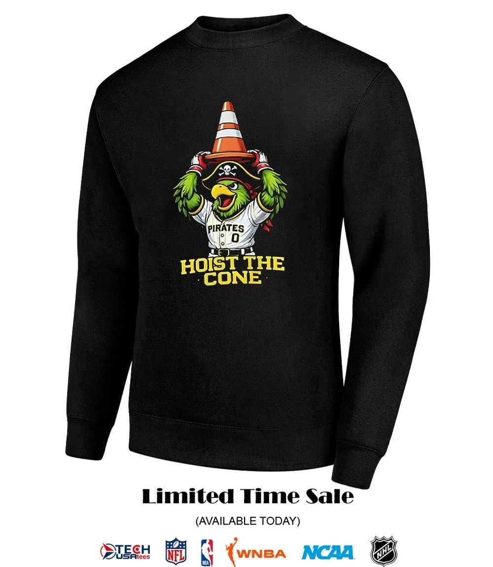 Hoist The Cone Pittsburgh Pirates Baseball mascot shirt