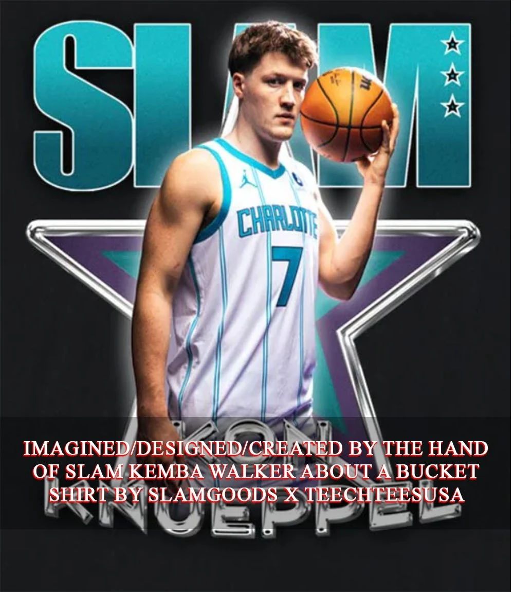 SLAM Kon Knueppel Charlotte Hornets shirt by slamgoods
