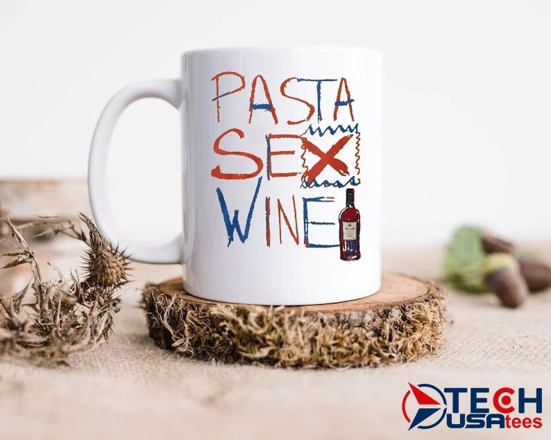 Pasta sex wine art shirt