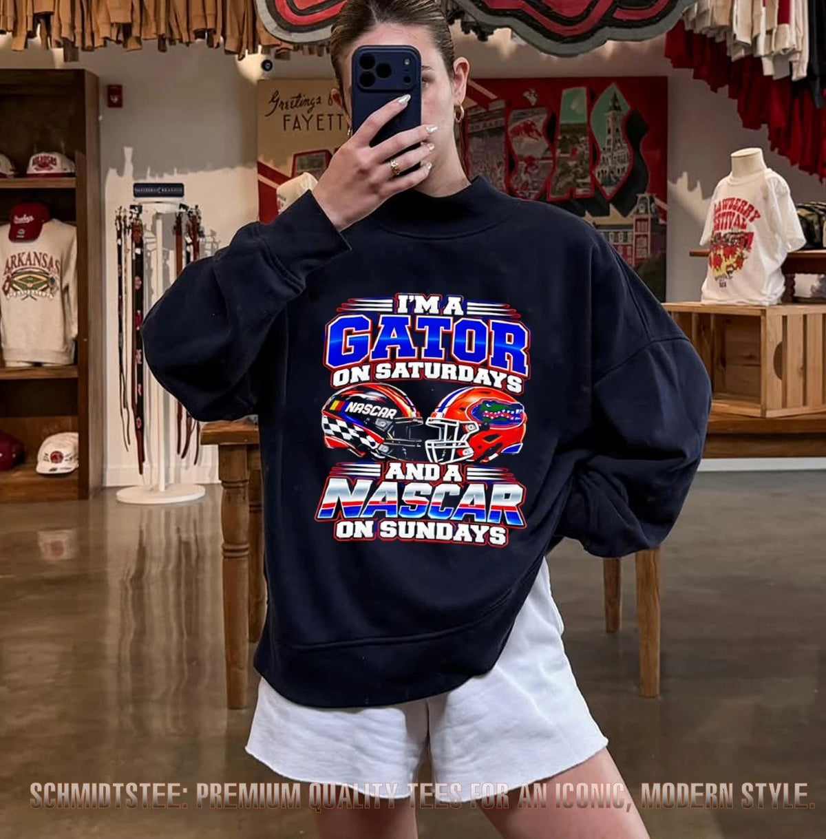 I’m a Gator on Saturdays and a NASCAR on Sundays shirt