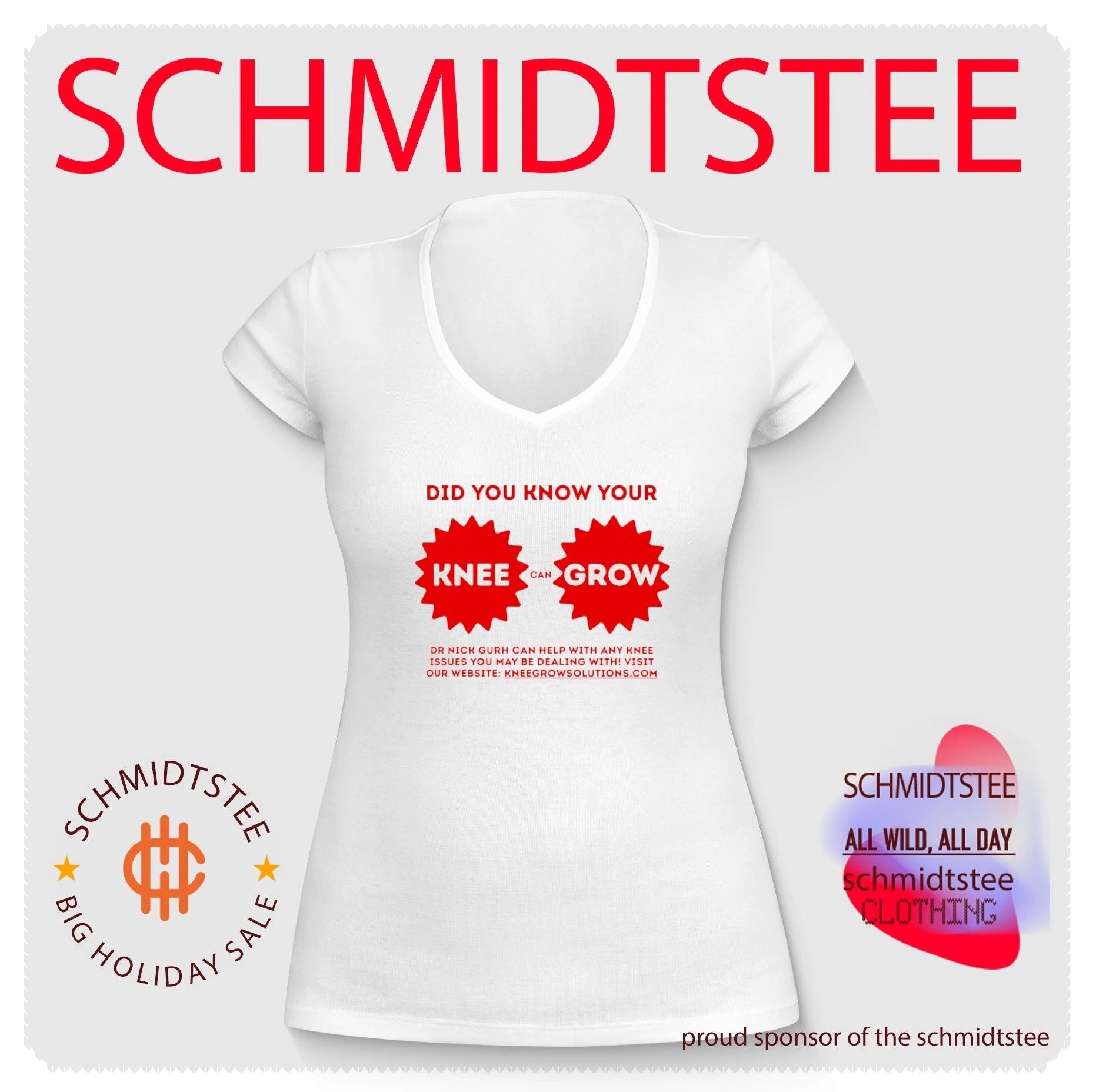 Did you know your knee can grow shirt
