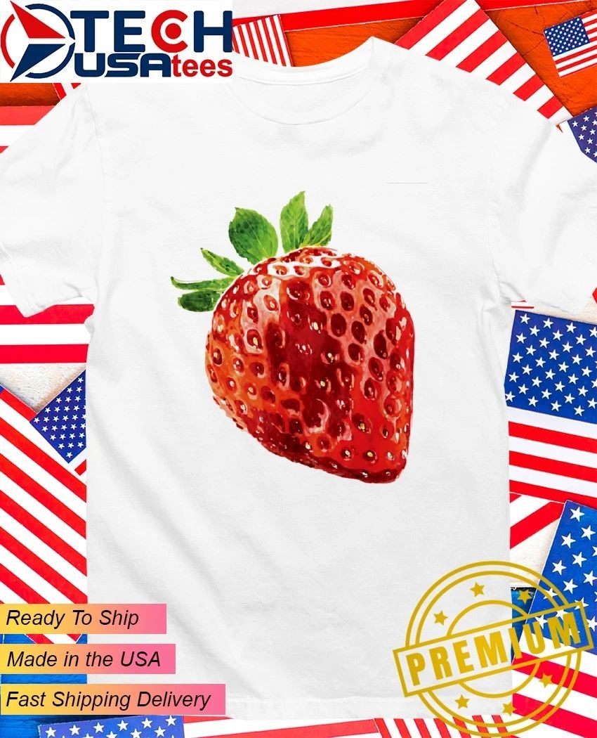 Alice and Steve Izzy by Anthropologie Strawberry shirt