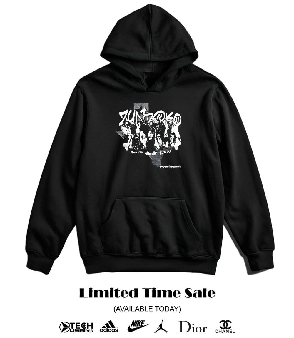 Zundoko Texas Tour TJPW no way home no baggage left T-shirt