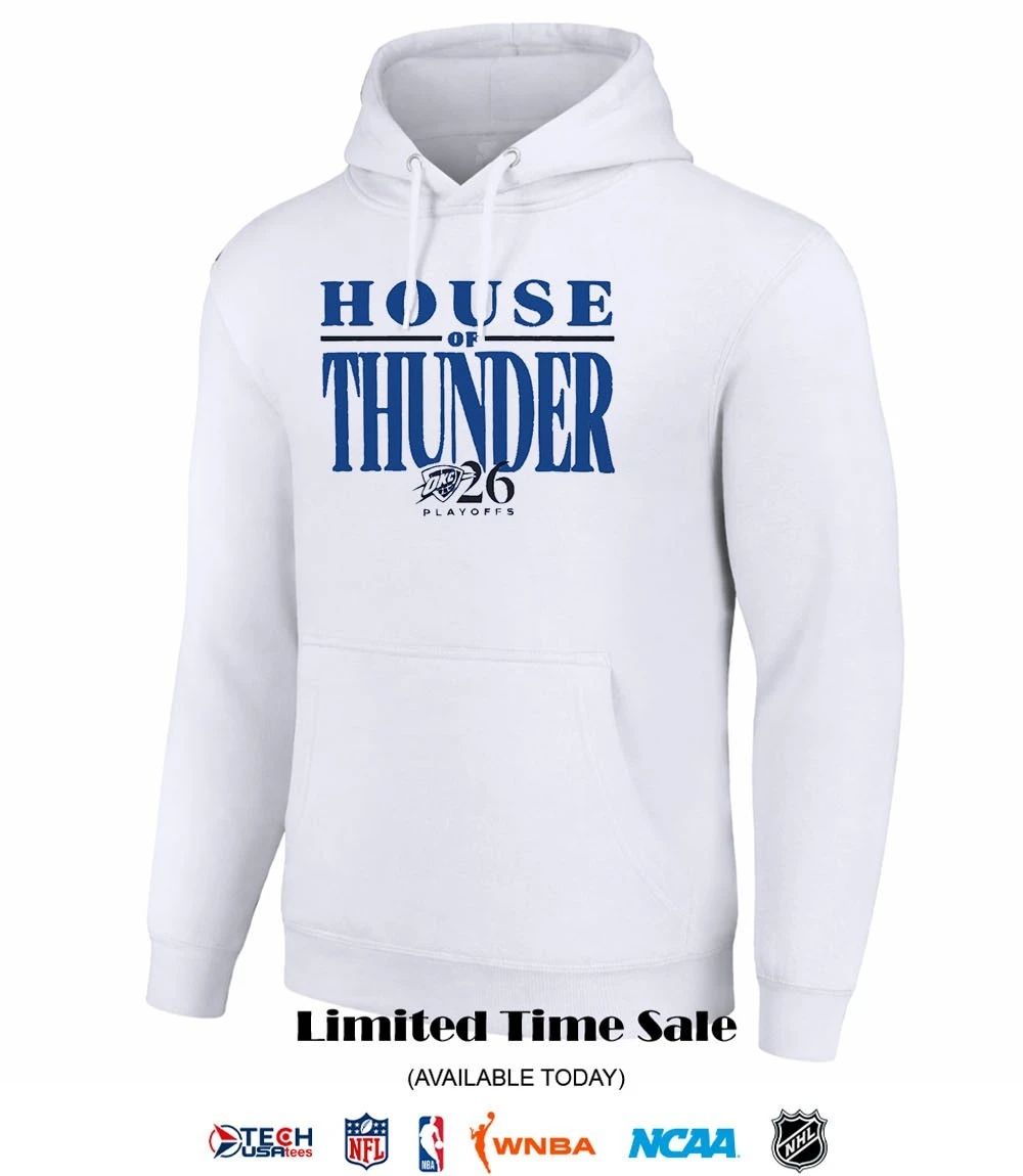 OKC Thunder Game 1 2026 Playoffs House of Thunder shirt