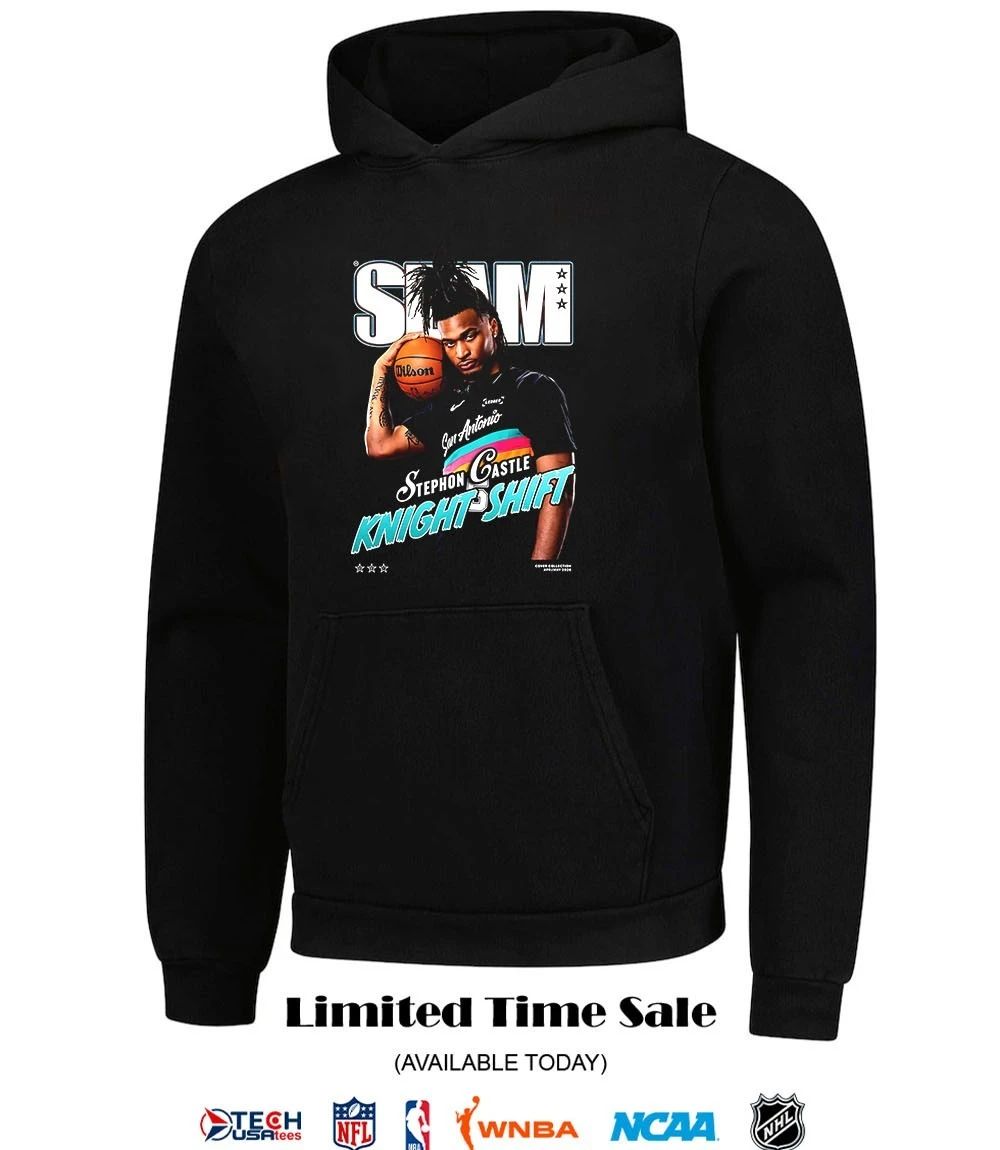 SLAM San Antonio Spurs Stephon Castle Knight Shift shirt by slamgoods